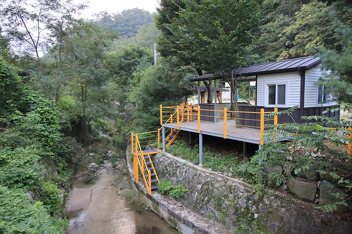 [강원도 횡성군] 횡성동당미계곡캠핑장 – 청정 자연 속 산과 계곡에서의 휴식처