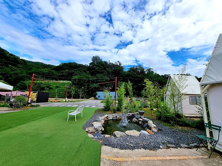 [경상북도 김천시] 구화산바베큐 – 도심과 가까운 숲속 캠핑 바비큐장