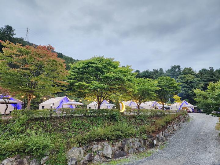 [경기도 가평군] 달빛정원글램핑&카라반 – 힐링하기 좋은곳 뷰 맛집
