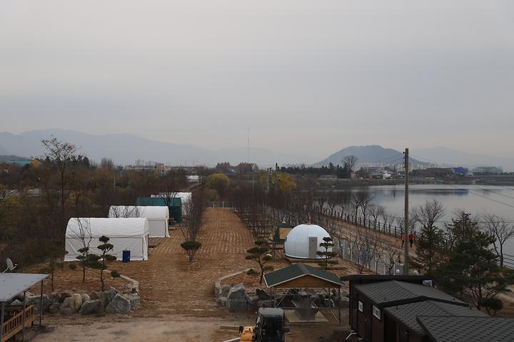 [강원도 춘천시] 호반 캠핑장 & 글램핑 카라반 춘천점