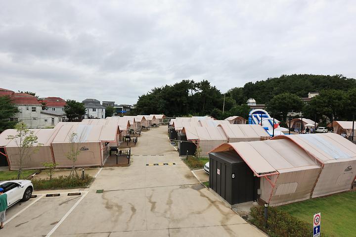 [경기도 안산시] 글램포레스트 대부도 – 대부도 바다향기수목원에서 가까운 대행 글램핑 캠핑장