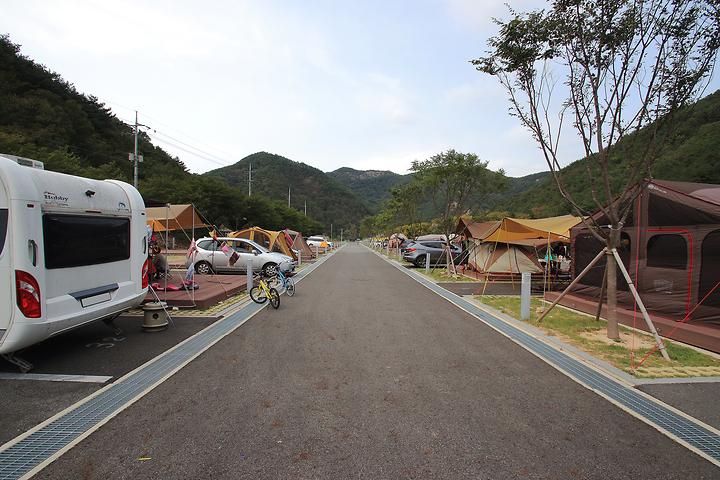 [충청남도 금산군] 산꽃벚꽃마을 오토캠핑장 – 천수동계곡에 둥지 튼 깔끔한 캠핑장
